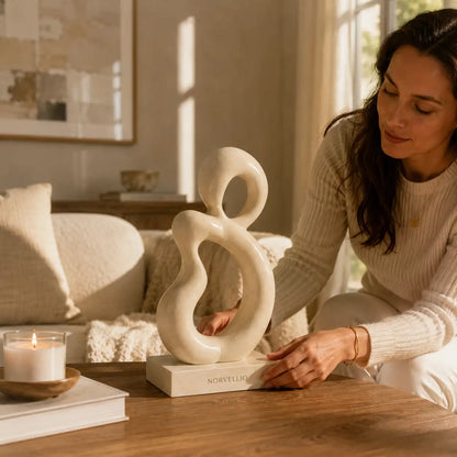 Norvelliq®Luna Pearl Accent Sculpture