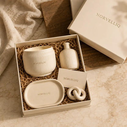 Norvelliq®Verona Ceramic Candle Vessel