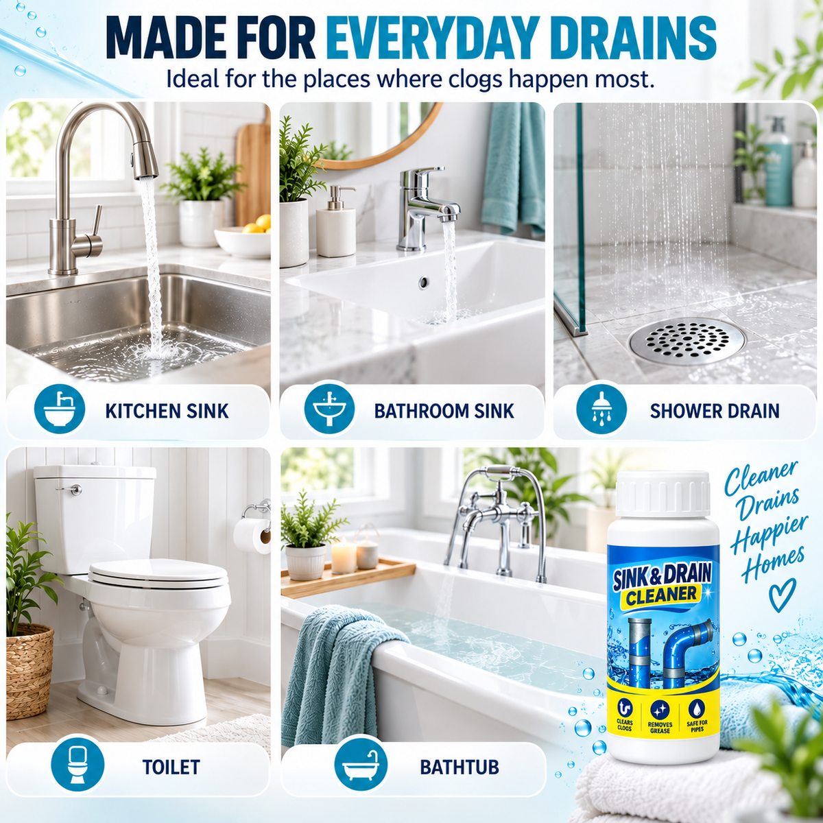 🎁Powerful Drain Cleaner