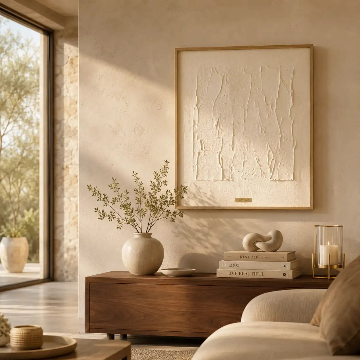 Norvelliq®Solene Textured Wall Art