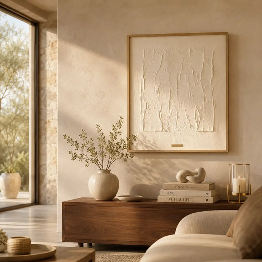 Norvelliq®Solene Textured Wall Art