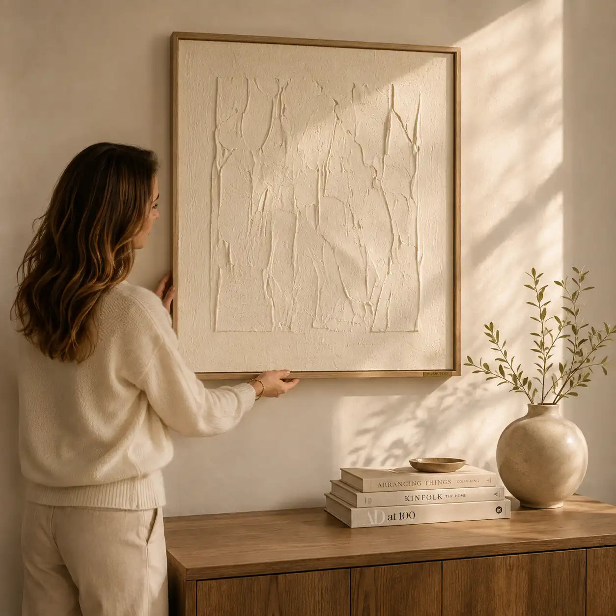 Norvelliq®Solene Textured Wall Art